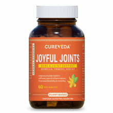 Cureveda Herbal Joyful Joint Support Supplement Tablets For Bone & Joint Wellness