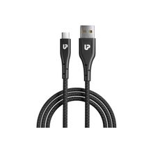 UltraProLink UL1070 USB Type A to USB Type C-3A/15W Fast Charging Cable with Nylon Braiding (1.2m)