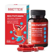 BBETTER Multivitamin For Men & Women - Veg Capsules