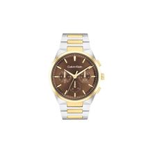 Calvin Klein Men Quartz Brown Round Shape Dial Watch - 25200442 (M)