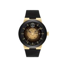 Movado Men Quartz Gold Round Shape Dial Watch - 3601247 (M)