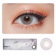 O-Lens Russian Smoky 1Day Coloured Contact Lenses - Grey (0.00) - (5 Pairs )