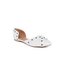Kenneth Cole White Flats for Women