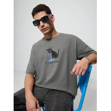 The Souled Store Oversized T-Shirt: Hate It Here Men Oversized T-Shirt