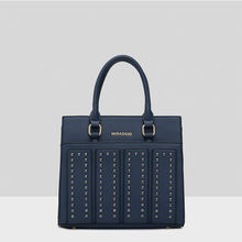 MIRAGGIO Helina Women's Satchel Blue Handbag