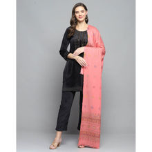 Monte Carlo Womens Printed Peach Shawl