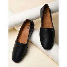 ROCIA Black Women Comfort Ballerinas