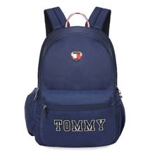 Tommy Hilfiger Ottoman Unisex Polyester Non Laptop Backpack - Navy (M)