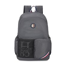 Tommy Hilfiger Fletcher Unisex Polyester Non Laptop Backpack - Granite Grey (M)
