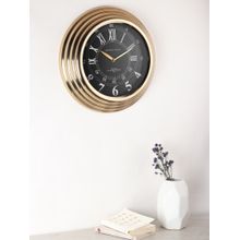 De Maison Decor Gilded Ecliptic Wall Clock