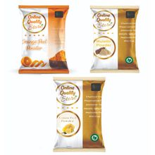 Online Quality Store Lemon Peel Powder, Mulethi Powder & Orange Peel Powder For Hair & Skin