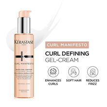 Kerastase Curl Manifesto Leave-in Gel-Cream For Curly & Wavy Hair, Infused with Manuka honey