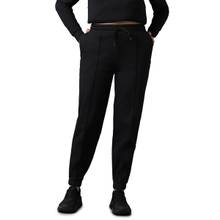 Amante Solid Mid Rise Essential Fleece Joggers