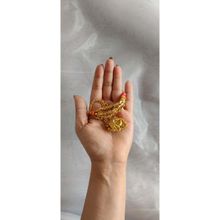 Choko Gold Elephant Charm Rakhi Bracelet for Brother