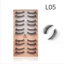 Bronson Professional Eyelash Set 3D False Long And Natural Eye Makeup No. L05