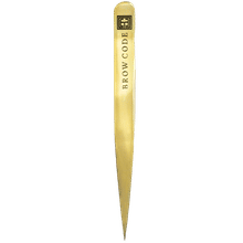 Brow Code Tweezers 100% Stainless Steel Pointed Percision