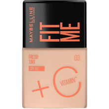 Maybelline New York Fit Me Fresh Tint Foundation SPF 50 with Brightening Vitamin C