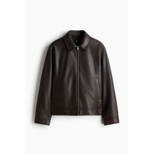 H&M Men Brown Collared jacket