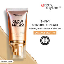 Earth Rhythm Glow Set Go All Day Strobe Creme Primer + Moisturiser + SPF 50 - Pearly Glow