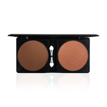 PAC Terracotta Bronzing Powder - Luminous Matte Contour Shades, Sheer Natural Looking Coverage