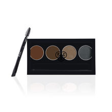 PAC SuperBrowww Palette X4 02 Brow Binge - Cream & Powder Formula, Natural Shades, Seamless Blending