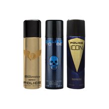 Police Millionaire Homme + To Be Man + Icon Deo Combo Set