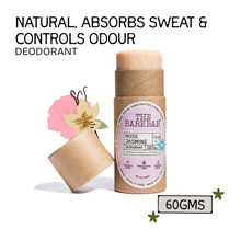 The Bare Bar Rose Jasmine Pushup Deodorant - Floral blend deo stick for odor-free comfort