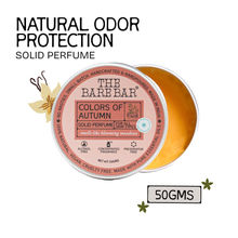 The Bare Bar Colors of Autumn Solid Perfume - Spicy floral perfume with warm, travel scent