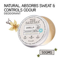 The Bare Bar Vanilla Deodorant - Warm vanilla deodorant for soft, fresh-smelling skin