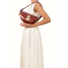 Hidesign Preserve 03 Small Casual Brown Womens Office Handbag (S)
