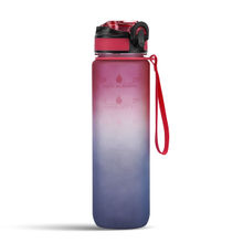 Solara Motivational Water Bottle Dark Intentions 1Liter Multicolor