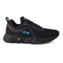 Campus Norika Black Women's Running Shoes