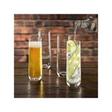 LSA INTERNATIONAL Borough Highball Glasses Transparent