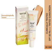 Terrai Does-it-all Luminous Tinted Sunscreen Broad Spectrum SPF 50+ PA+++ (Medium to Deep)
