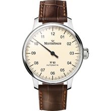 Meistersinger Classic Analog Ivory Dial Men Watch- AM903
