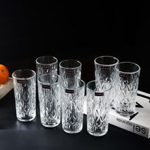 The Artment Elevated Etched Highball Set of 8 Glasses - 340 ml