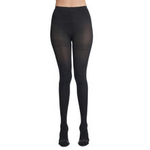 NEXT2SKIN N2S Women's Nylon Opaque Pantyhose Stockings Super Stretch Waistband - Black (Free Size)