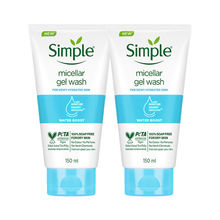 Simple Water Boost Micellar Facial Wash - Pack Of 2