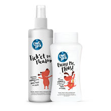 Captain Zack Combo Tick'Et To Fleadom Dry Shampoo + Excuse Me Fleas Dog Shampoo