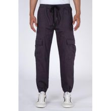 Levi's Mens Charcoal Grey Regular Fit Cargo Joggers
