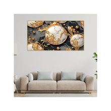 Dekorstation 3D Flowers Art Canvas Wall Painting