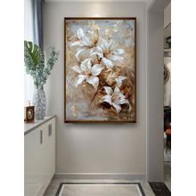 Artsense Premium Multi-Color Framed Canvas Wall Painting