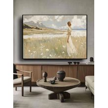 Artsense Premium Multi-Color Framed Canvas Wall Painting