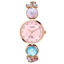 Timex Fria Women Pink Round Analog Watch - TWEL17001 (M)