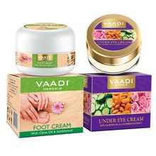 Vaadi Herbals Foot Cream & Under Eye Crème Combo