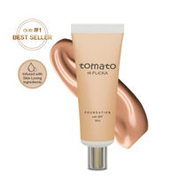 Flicka Tomato Liquid Foundation With Spf Long Lasting Lightweight All Skin Types