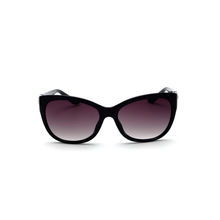 Bebe Green Lens Cateye Sunglass Full Rim Black Frame With Gradient (Bb 3038 C1 57)