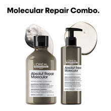 L'Oréal Professionnel Absolut Repair Molecular Shampoo & Rinse-Off Serum For Damaged Hair