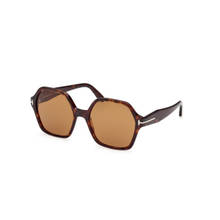Tom Ford Eyewear Women Square Brown Lens Sunglasses - FT1032 56 52E