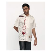 CLUBHAVANA White Serenade Premium Soft Satin Shirt